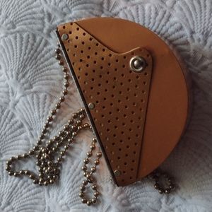 Wendy Stevens metal mini purse